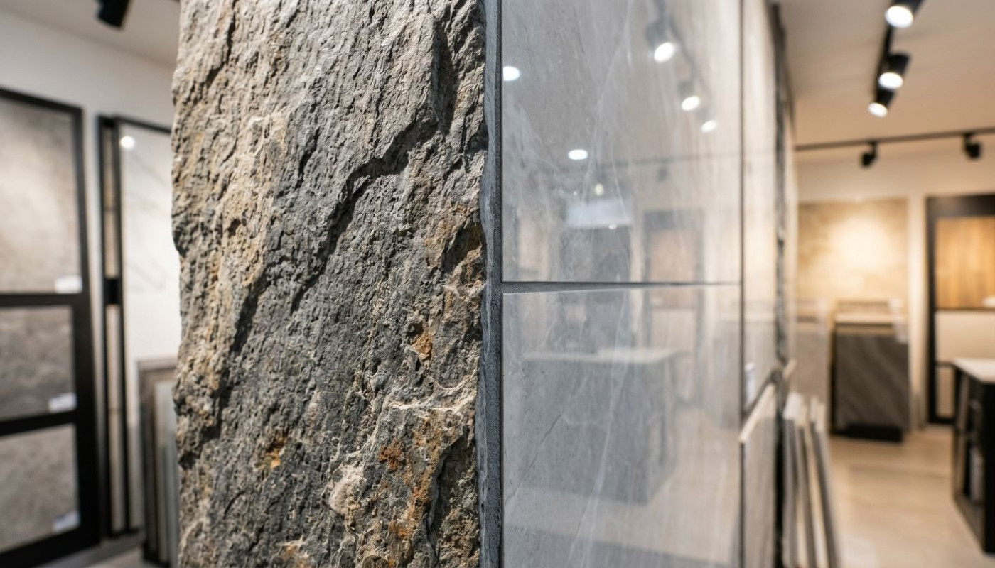 Comment choisir entre carrelage effet pierre et pierre naturelle ?