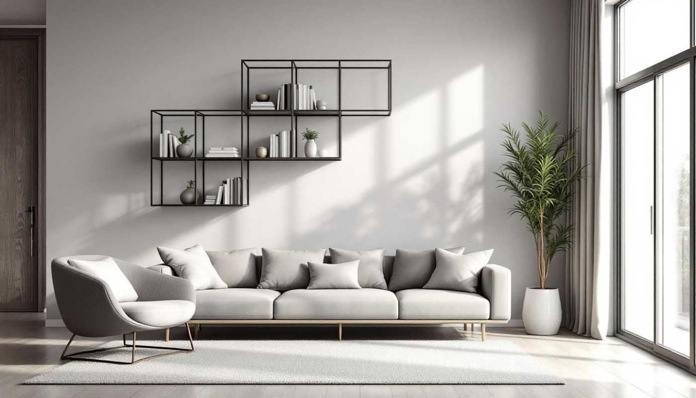 Comment intégrer une bibliothèque métallique dans une déco moderne ?