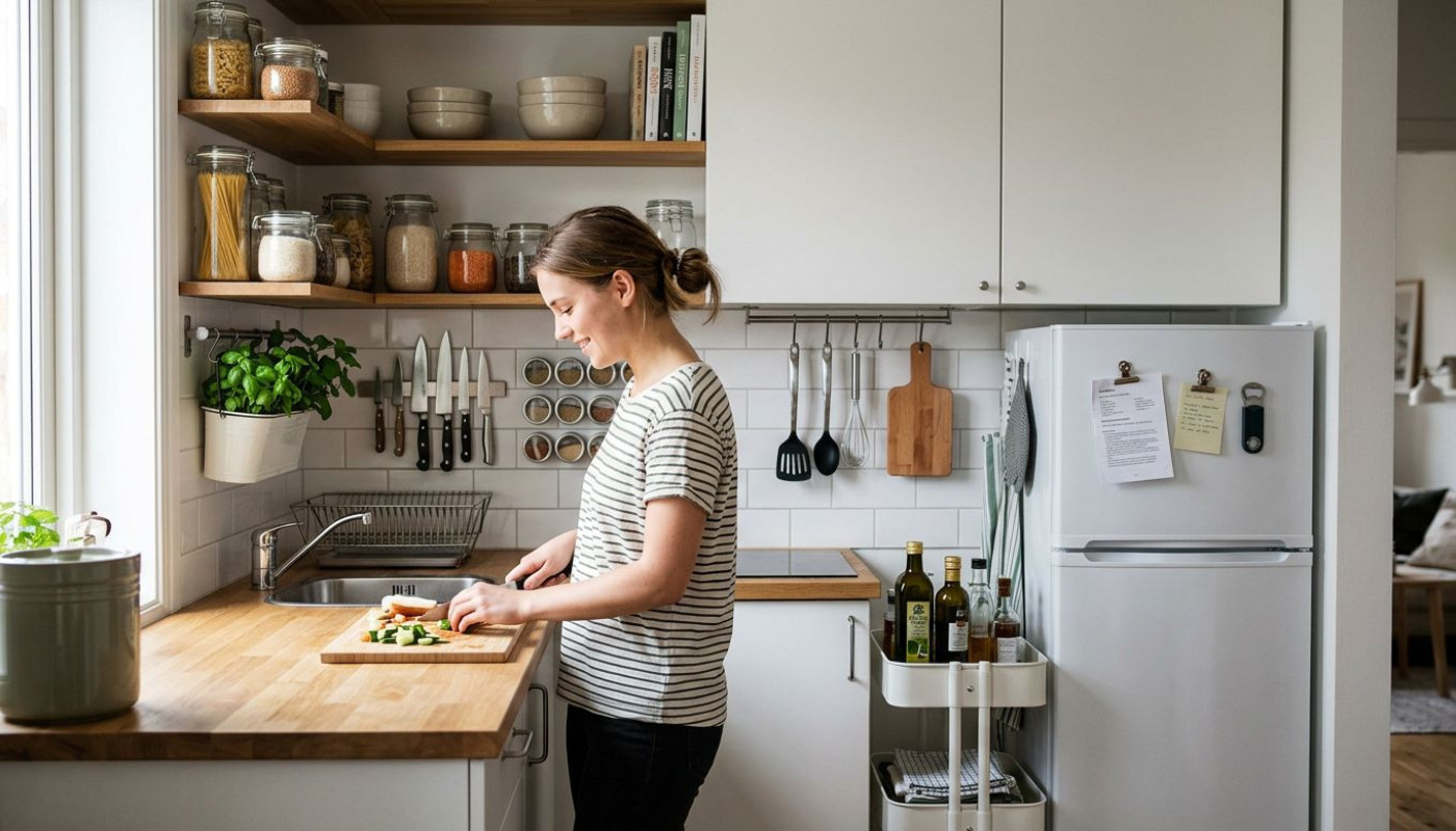 Comment optimiser l'espace dans une petite cuisine ?