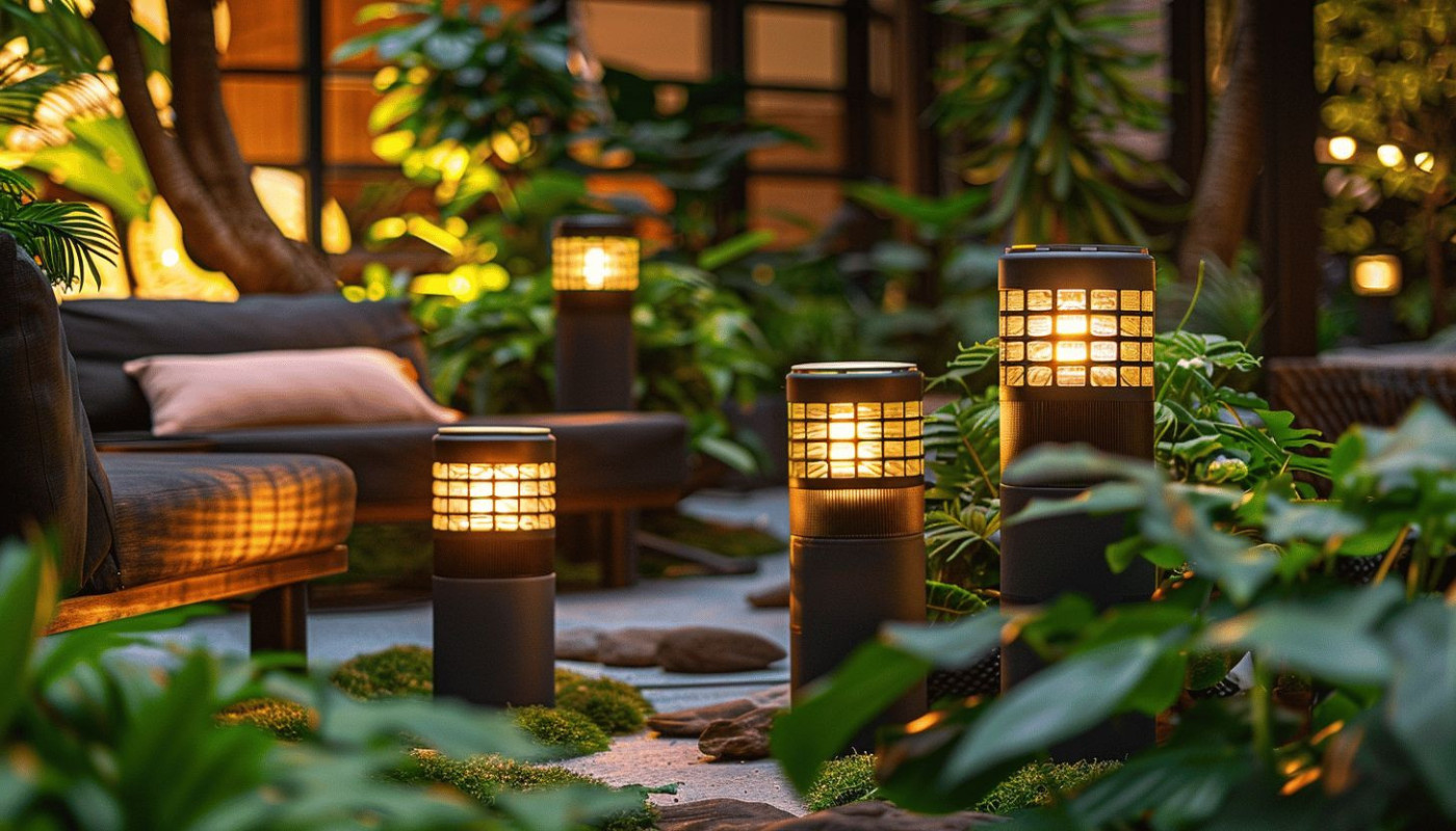Éclairage LED pour jardin intérieur avantages et sélection de modèles