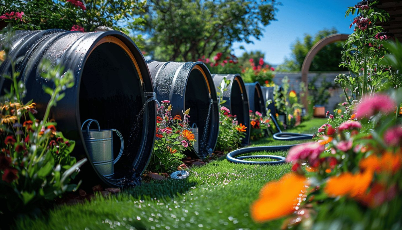 Récupération de l'eau de pluie systèmes et bénéfices pour votre jardin domestique