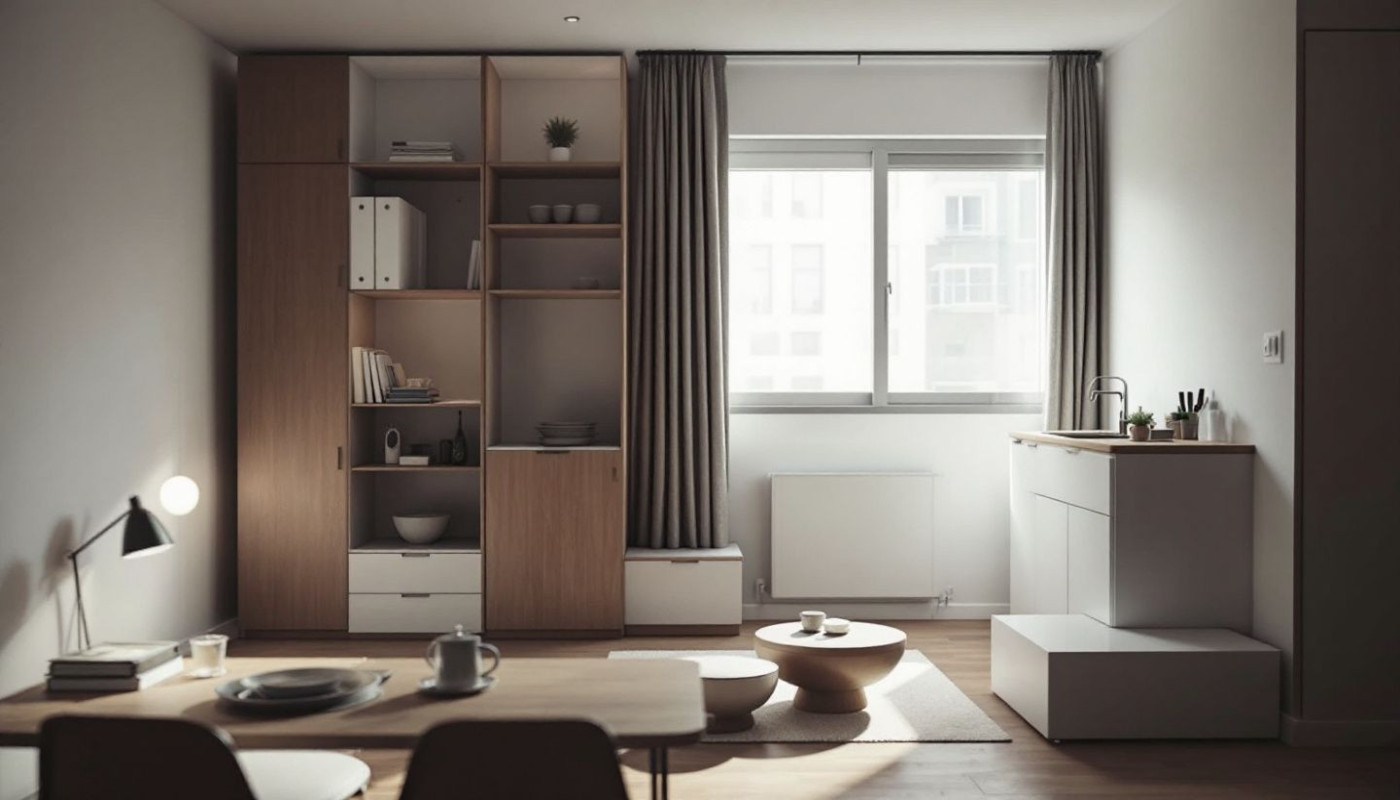 Techniques pour optimiser l'espace dans un petit appartement